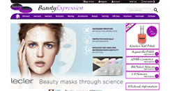 Desktop Screenshot of beautyexpression.co.uk